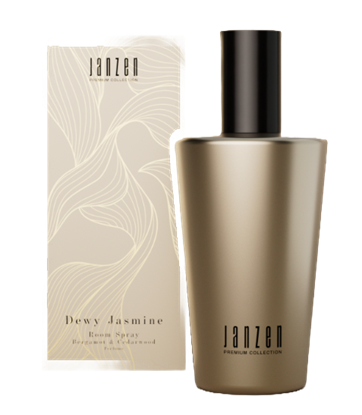 JANZEN ROOM SPRAY DEWY JASMINE PREMIUM GOLD 300ML